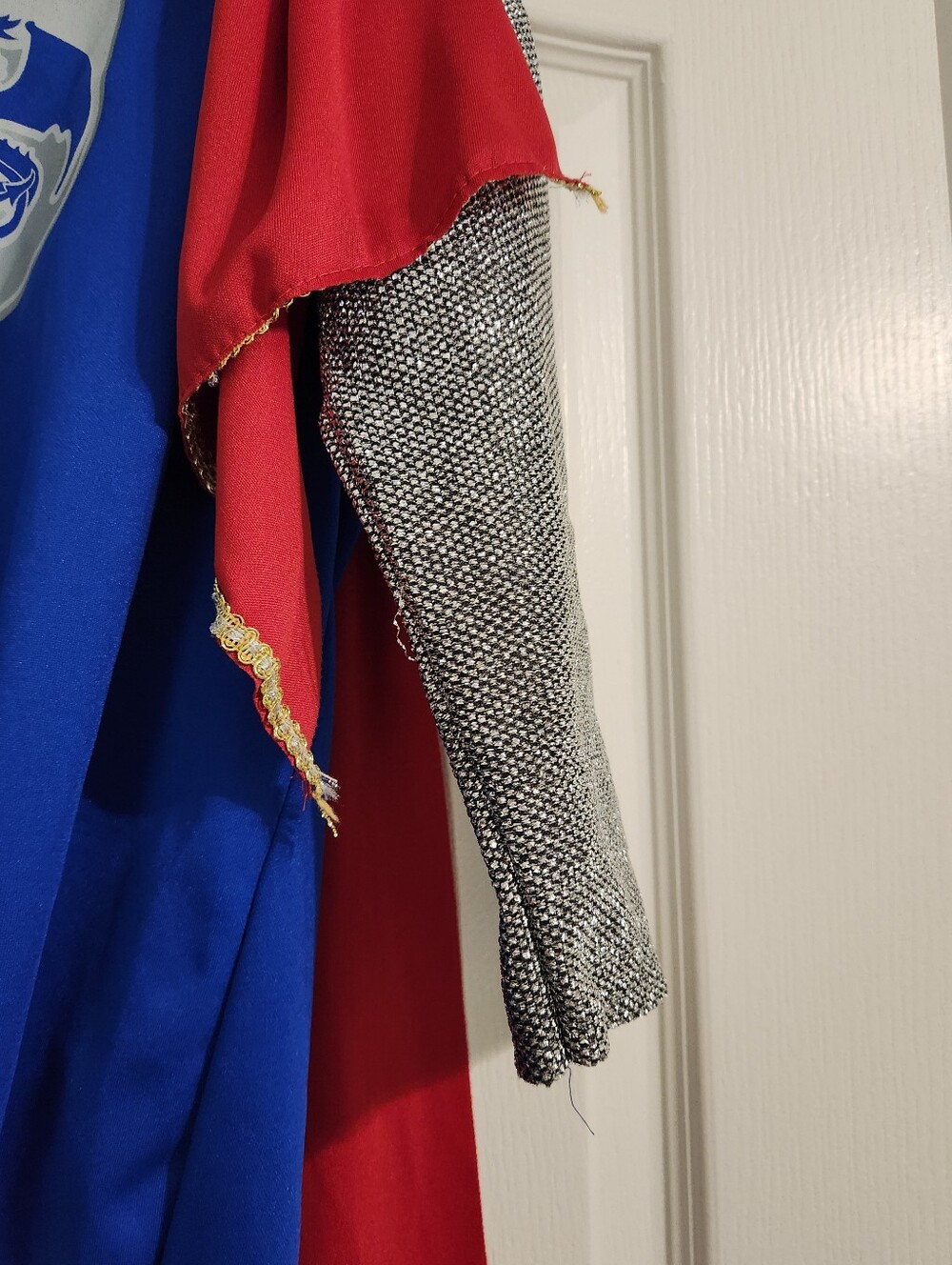 Toddler Knight Costume With Hemlet - Picture 5 of 9